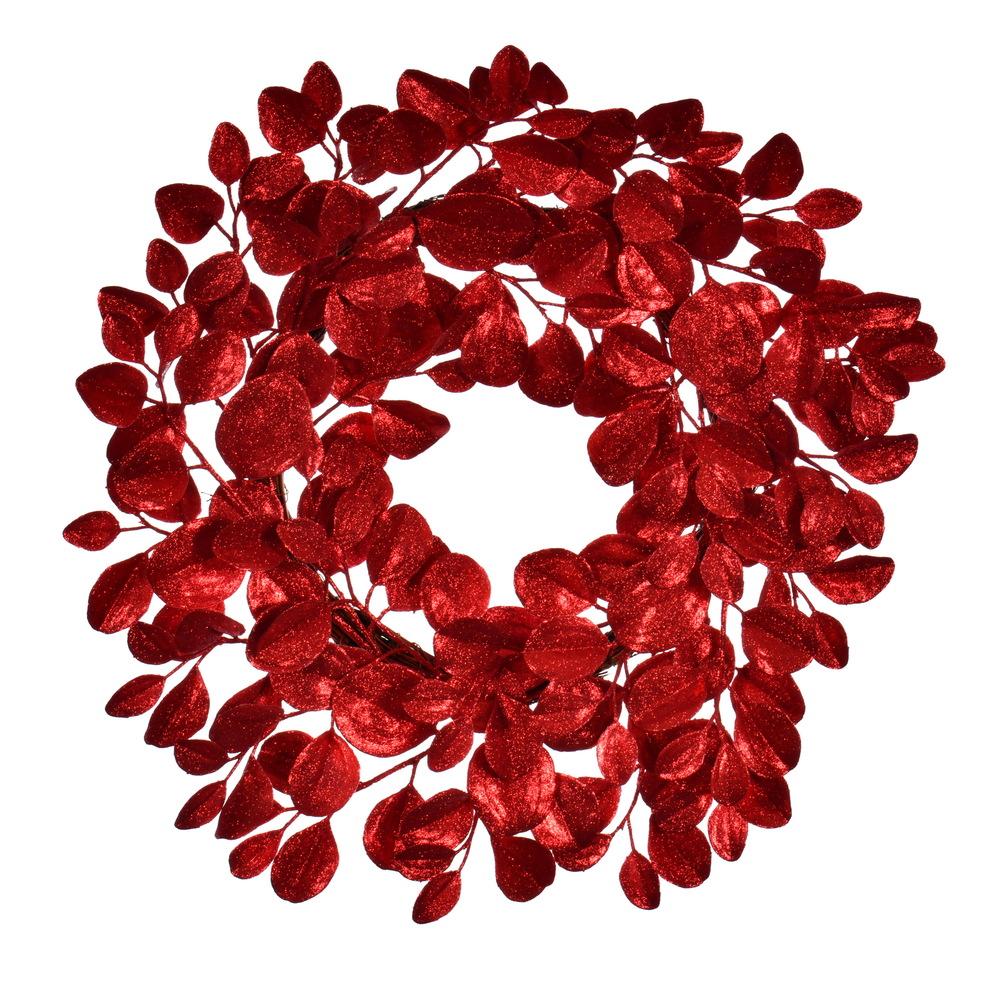 Vickerman Dogwood Glitter Artificial Wreath