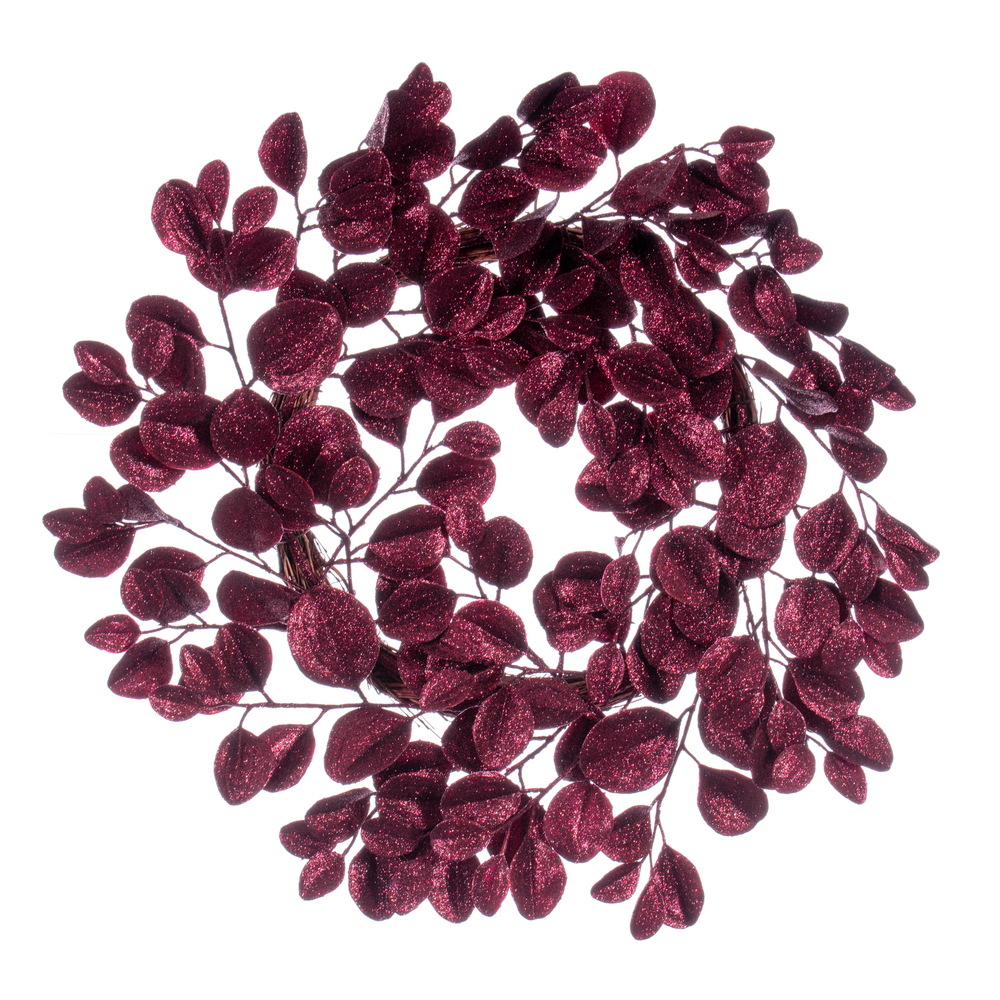 Vickerman Dogwood Glitter Artificial Wreath