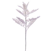 Vickerman Artificial 19" Dusty Miller Glitter Spray