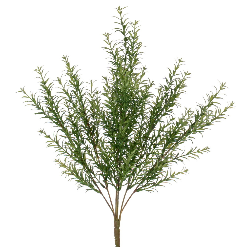 17" Green Rosemary Bush UV 3/Bag