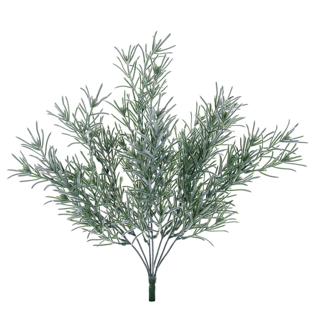 18" Frosted Podocarpus Bush UV 2/Bag