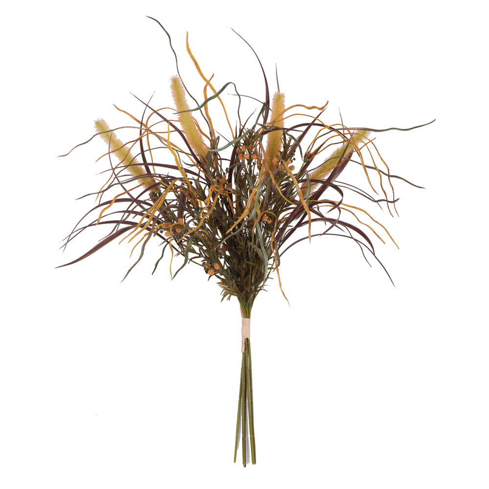 Vickerman Artificial 27" Euphorbia Onion Grass Bush