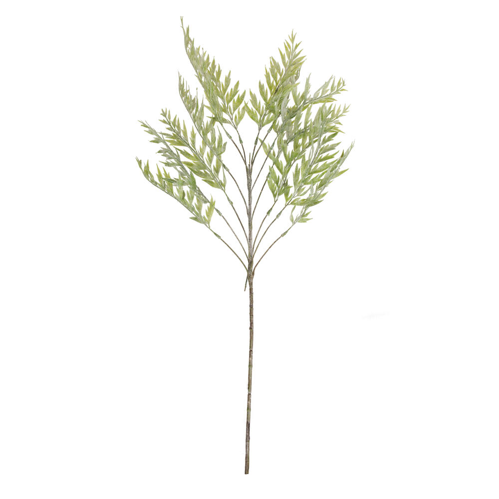 34" Light Green Tropical Fern Spray 2/bg