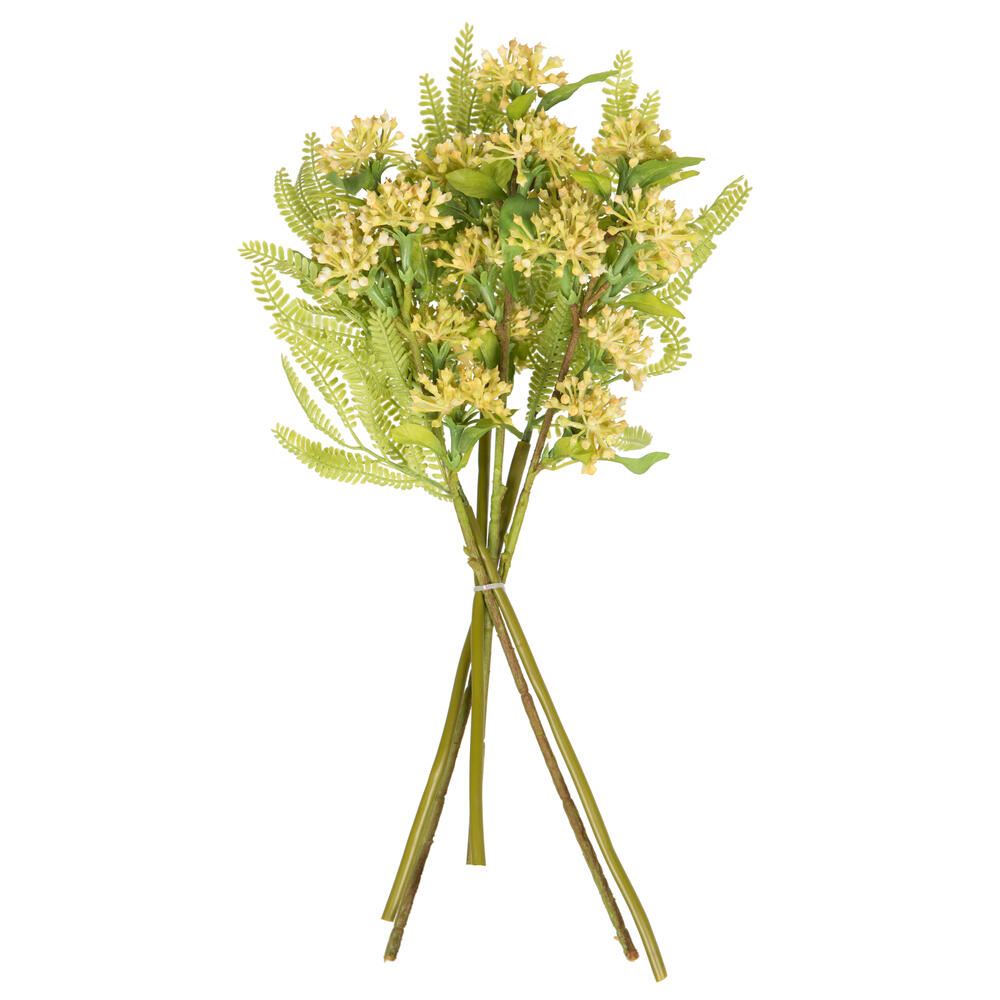 Vickerman 14" Artificial Wild Berry and Fern Bundle
