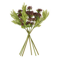 Vickerman 14" Artificial Wild Berry and Fern Bundle