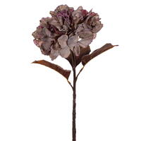 Vickerman Artificial 18.5" Dried Hydrangea Spray