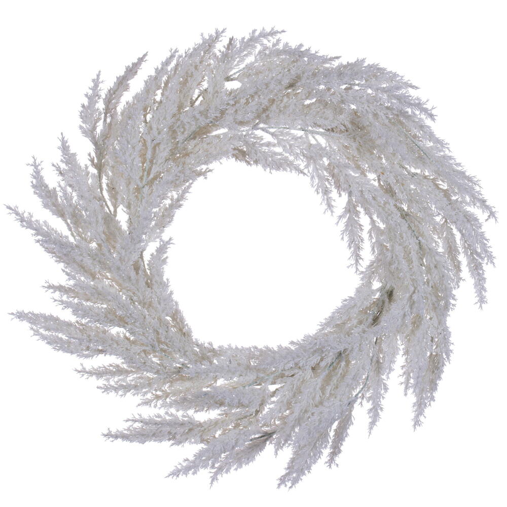24" Pampas Grass Wreath