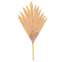 Vickerman 18" Artificial Designer Palm Fan, 3 per bag