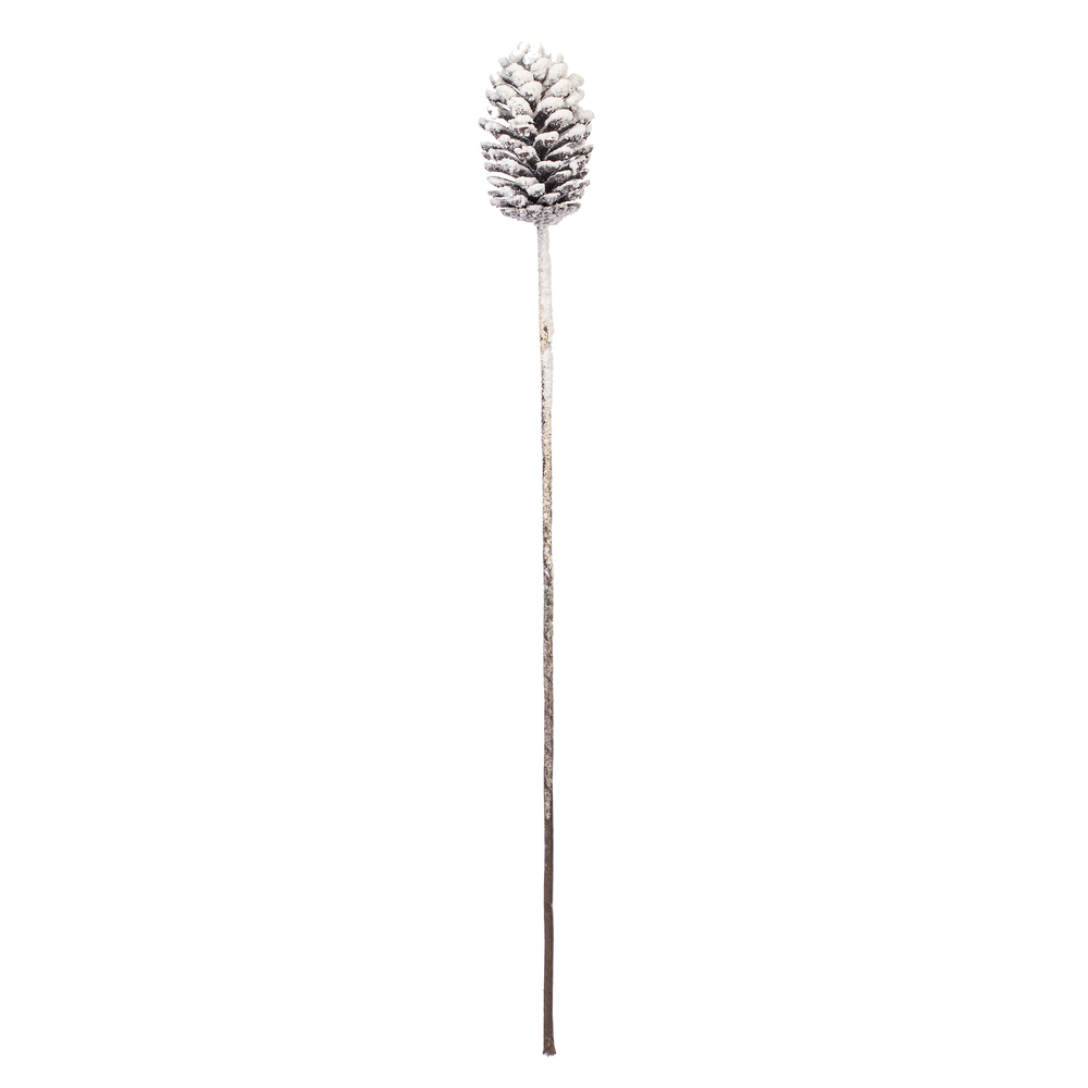 Vickerman Artificial Glitter Snow Pinecone Spray