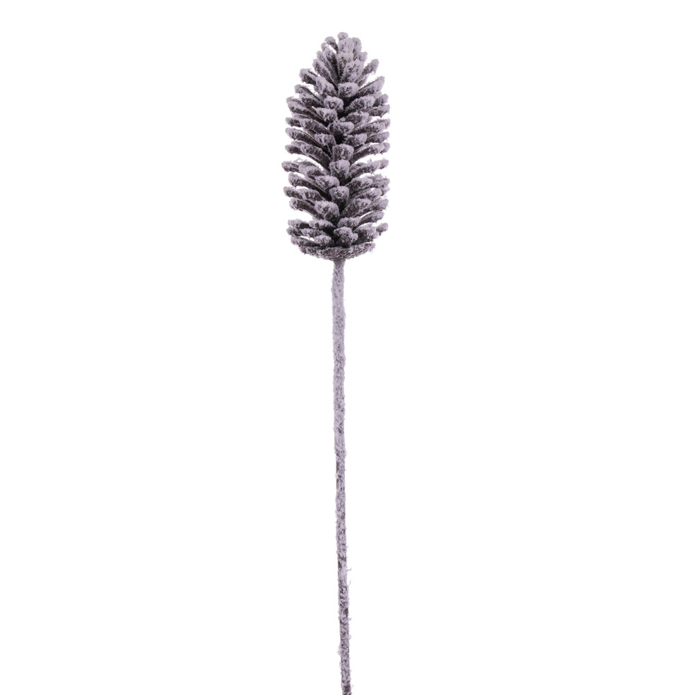 Vickerman Artificial Glitter Snow Pinecone Spray