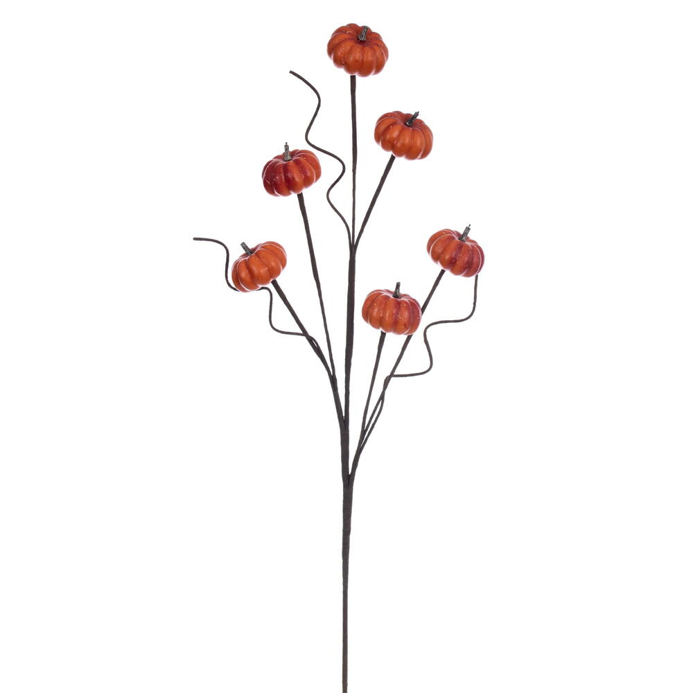 Vickerman 32" Artificial Pumpkin Spray, 2 per Bag