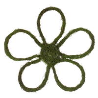 Vickerman 24"H x 24"W Flower Outline Wreath
