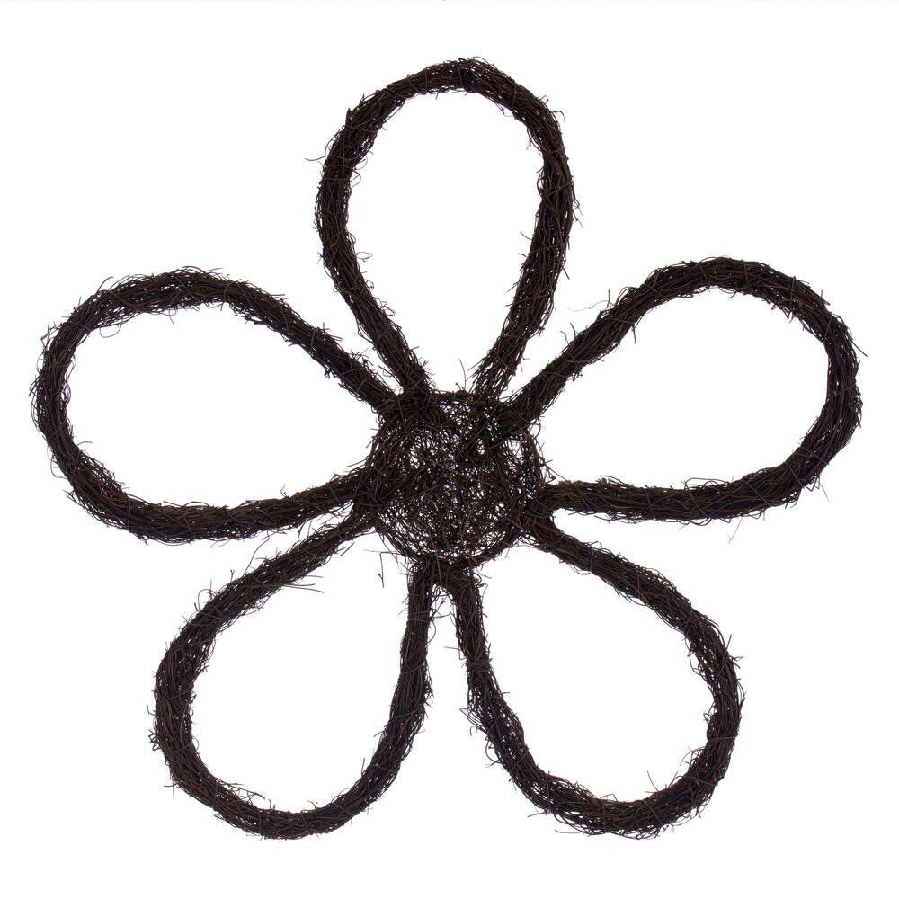 Vickerman 24"H x 24"W Flower Outline Wreath