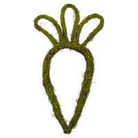Vickerman 23"H x 12"W Carrot Outline Wreath