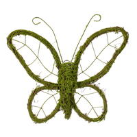 Vickerman 13"H Butterfly Outline Wreath
