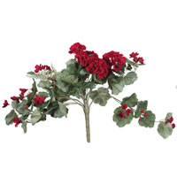 Vickerman Artificial Geranium Hanging Bush