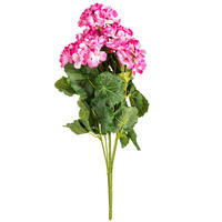 Vickerman Artificial 19.5" Geranium Bush
