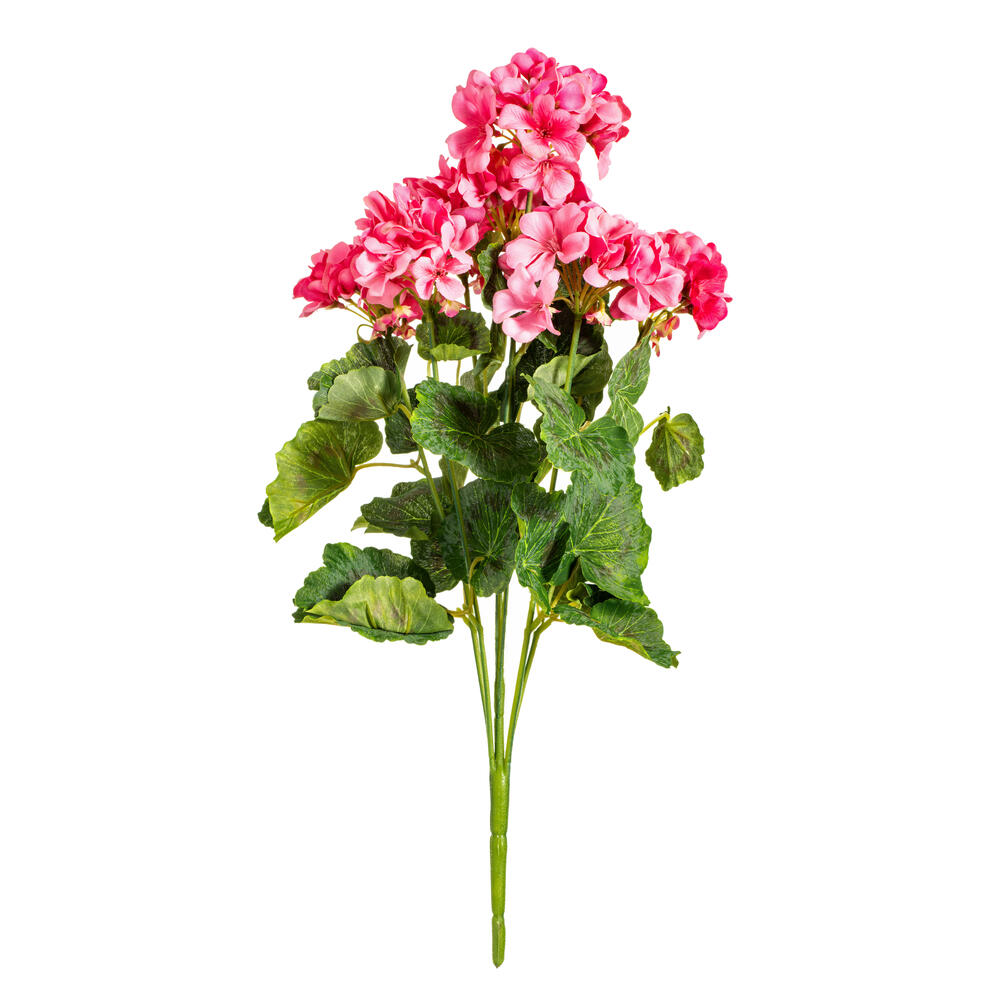 Vickerman Artificial 19.5" Geranium Bush