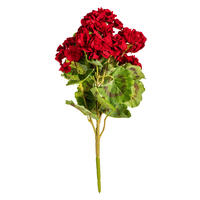 Vickerman 18" Artificial Geranium Bush