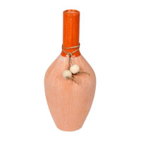 Vickerman Brown Twine Terracotta Bottle