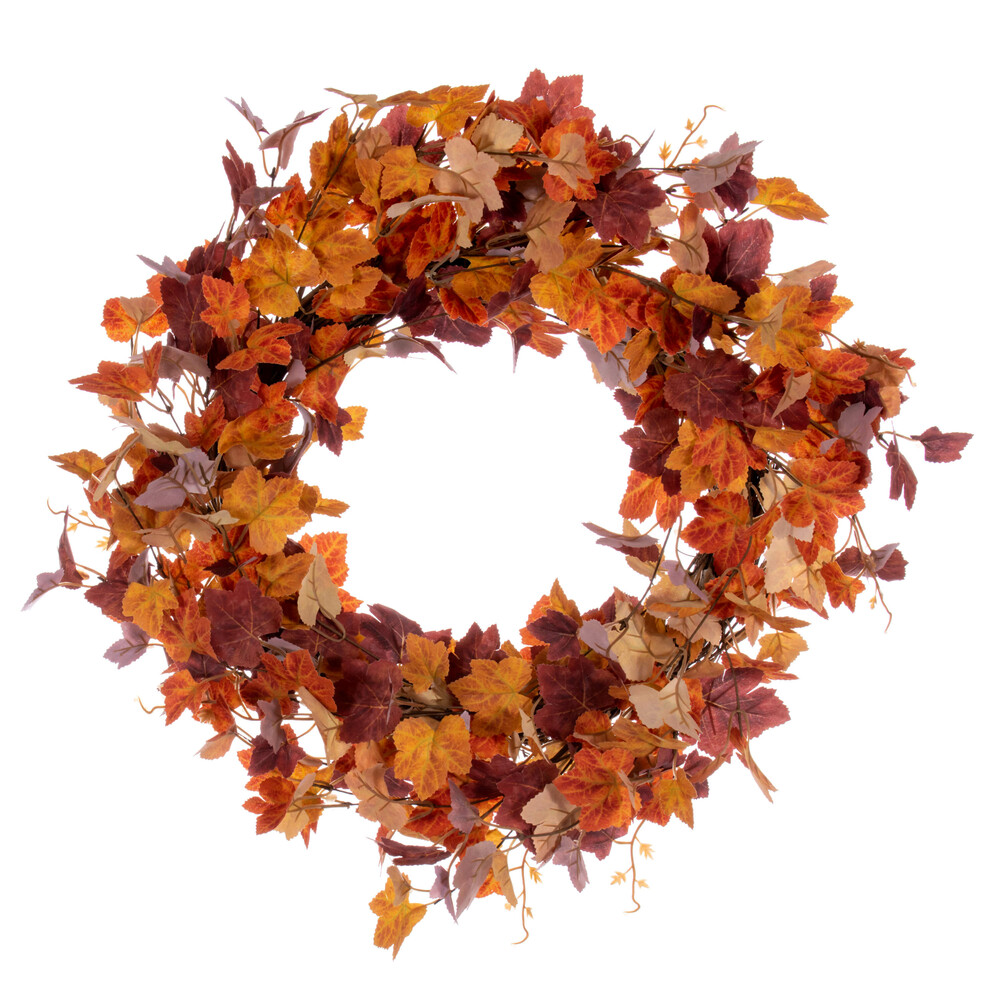 Vickerman Artificial Orange Fall Maple Leaf Collection