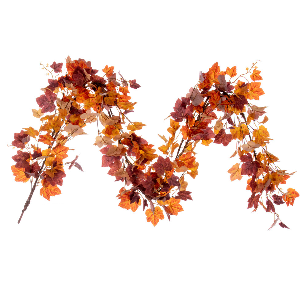 Vickerman Artificial Orange Fall Maple Leaf Collection