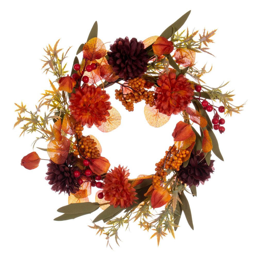 Vickerman Mixed Mum, Chinese Lantern and Berry Collection