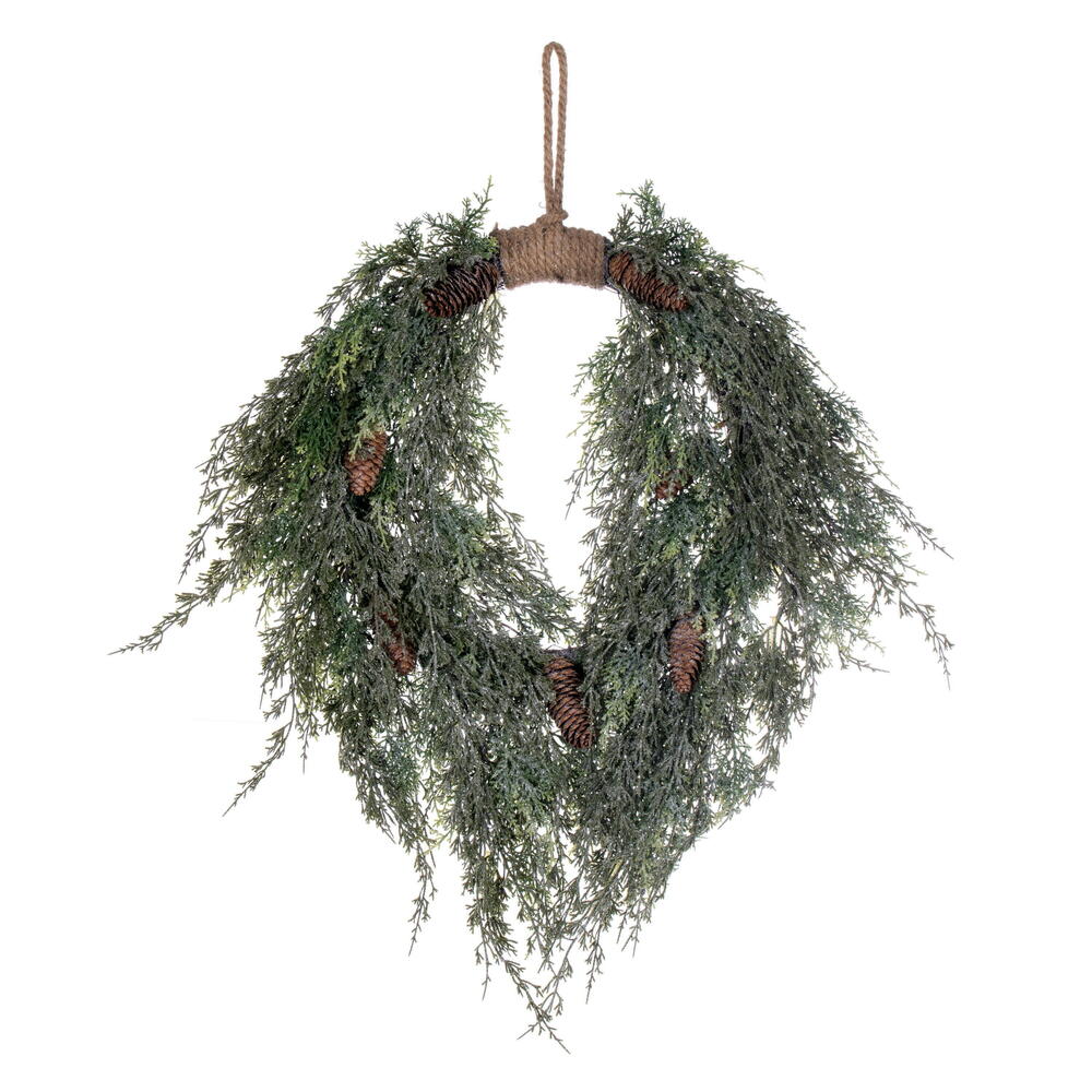 Vickerman Snow Cedar Hanging Collection