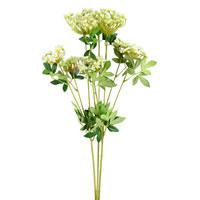 29.5" White Baby's Breath 3/pk