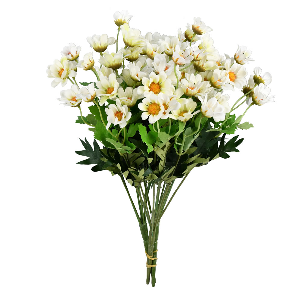 Vickerman 14.5" Artificial Wild Daisy Bush