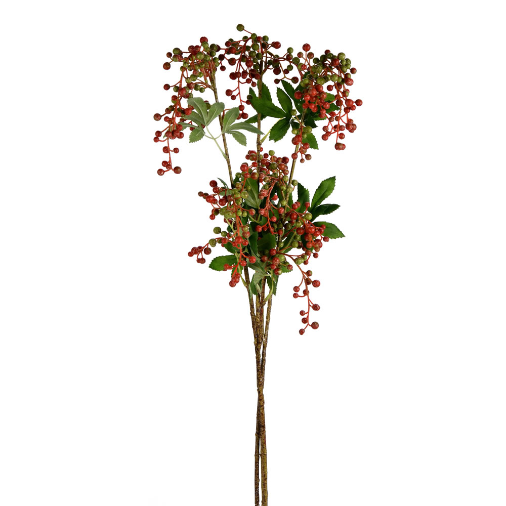 Vickerman Artificial 38" Berry Spray, 3 per Pack