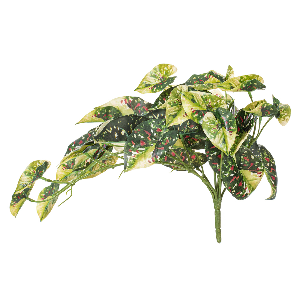 Vickerman 15" Artificial Hanging Variegated Leaves Vine, 2 per bag