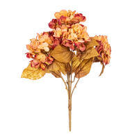 16.5" Cream Hydrangea Bush 2/Bag