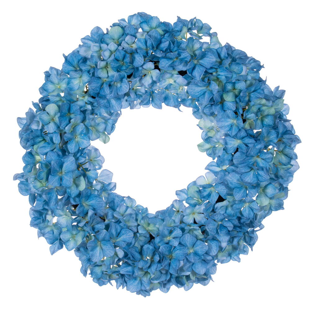 Vickerman 20" Real Touch Hydrangea Wreath