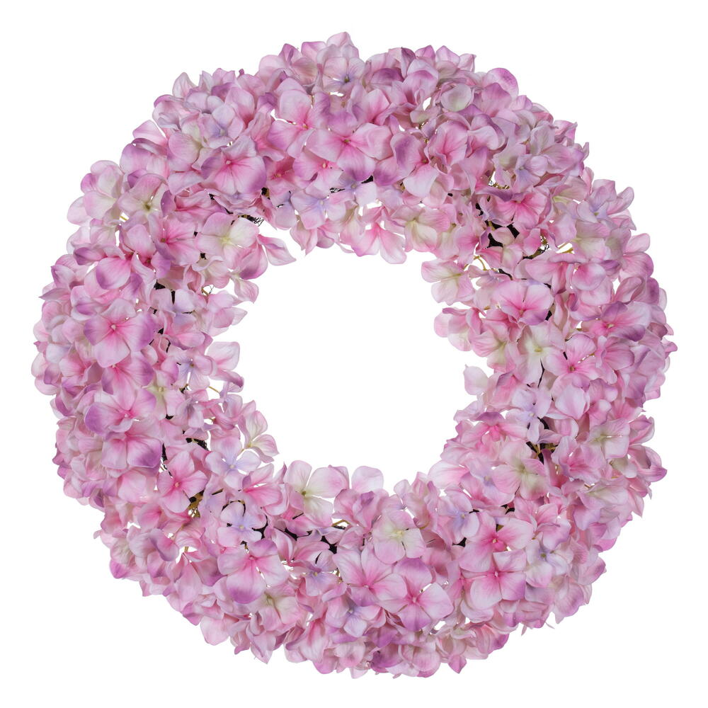 Vickerman 20" Real Touch Hydrangea Wreath