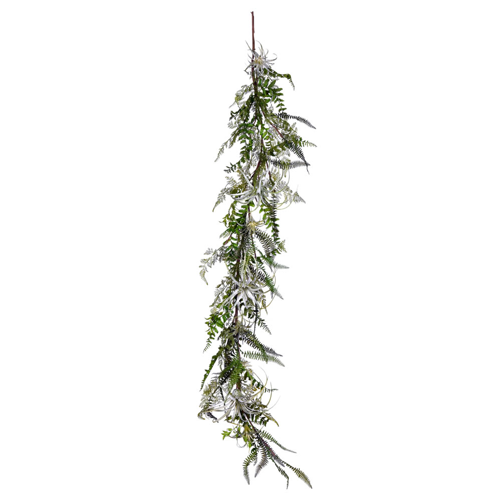72" Green Fern Garland