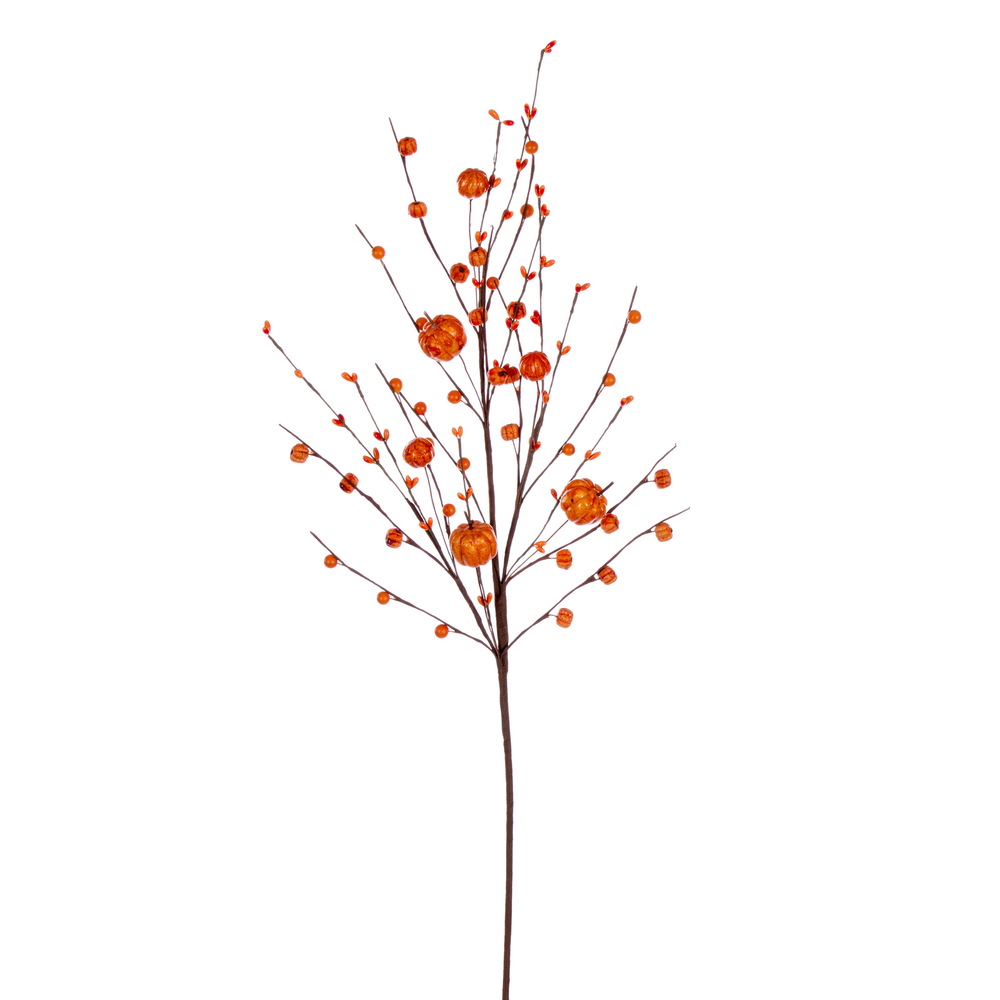 Vickerman 32" Artificial Pumpkin Berry Spray