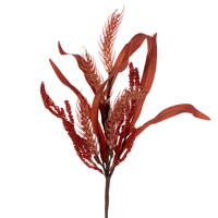 Vickerman Brown Artificial Leaf Pick, 6/bag