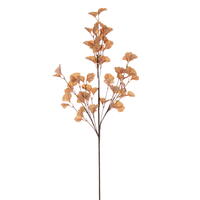 Vickerman 32" Artificial Ginkgo Leaf Spray 4/Pk