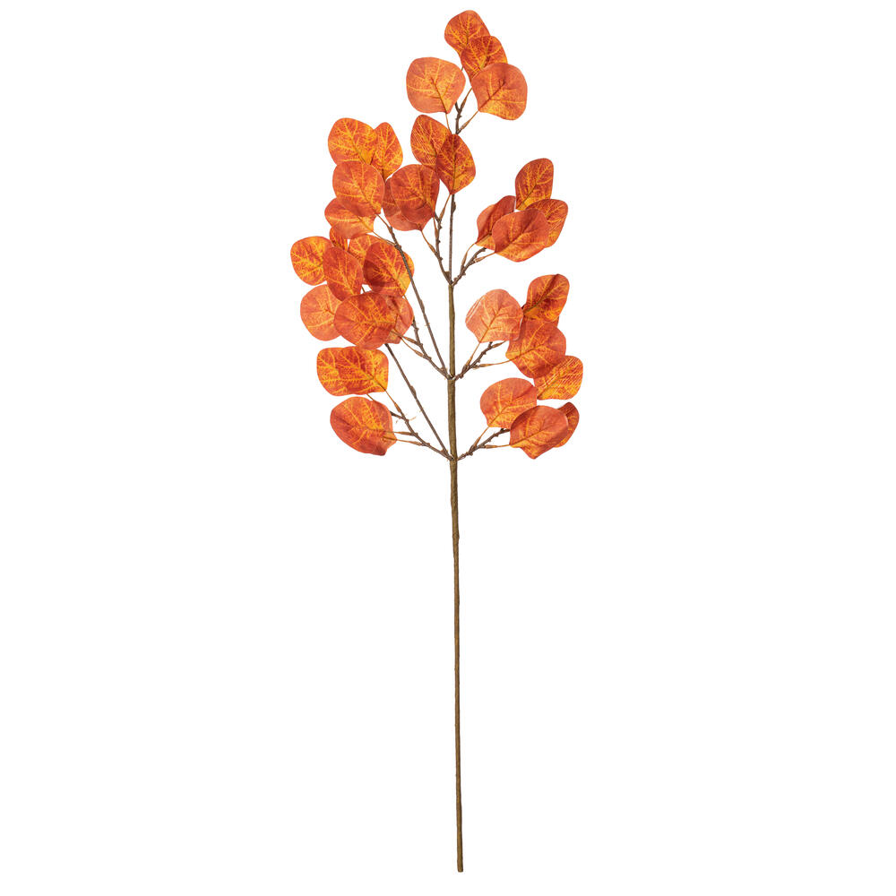 Vickerman 32" Artificial Silver Dollar Eucalyptus Leaf Spray 3/Pk