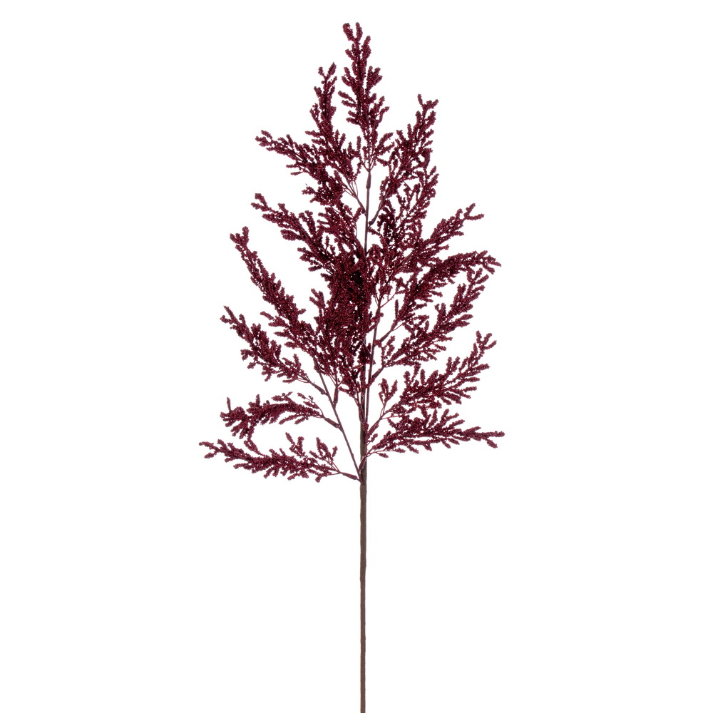 Vickerman Rust Artificial Leaf Spray, 3/bag