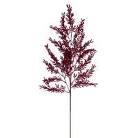 Vickerman Rust Artificial Leaf Spray, 3/bag