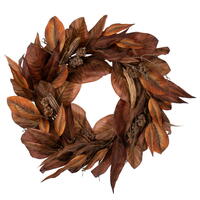 Vickerman Brown Artificial Magnolia Leaf Collection