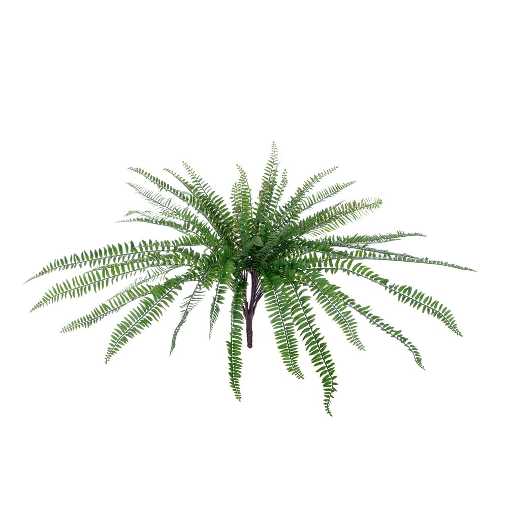 25" Green Boston Fern Bush UV