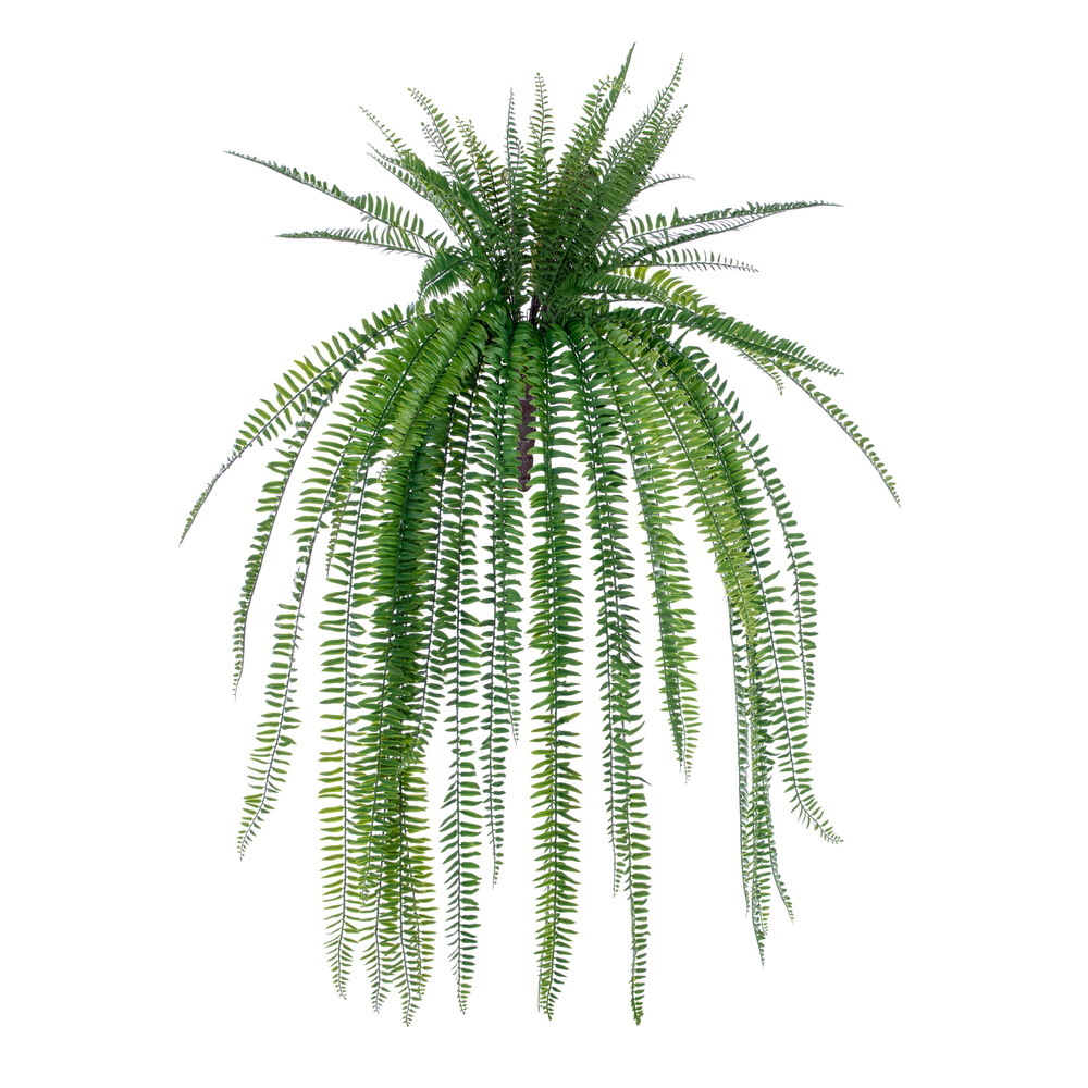 40" Green Boston Fern Bush UV