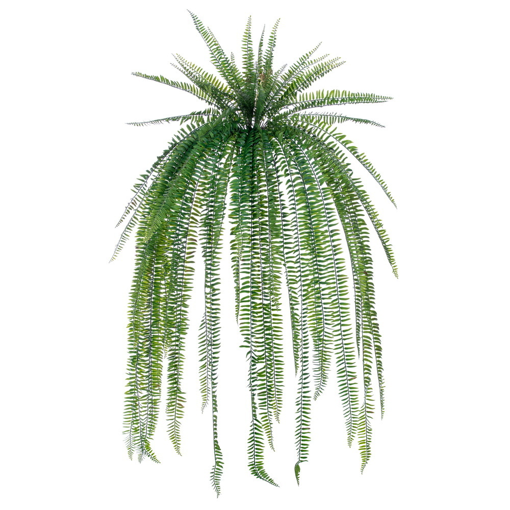 51" Green Boston Fern Bush UV