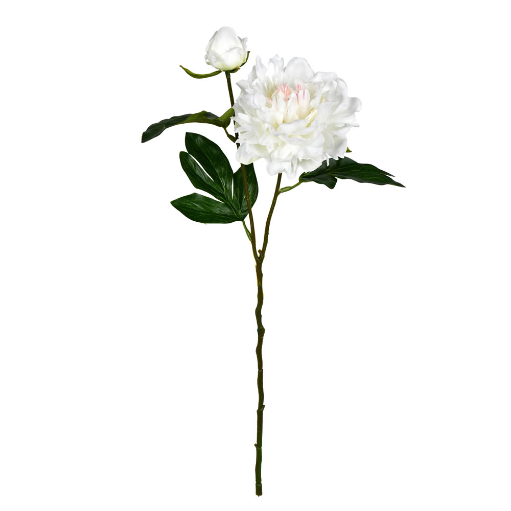 Vickerman 16" Artificial Peony Spray