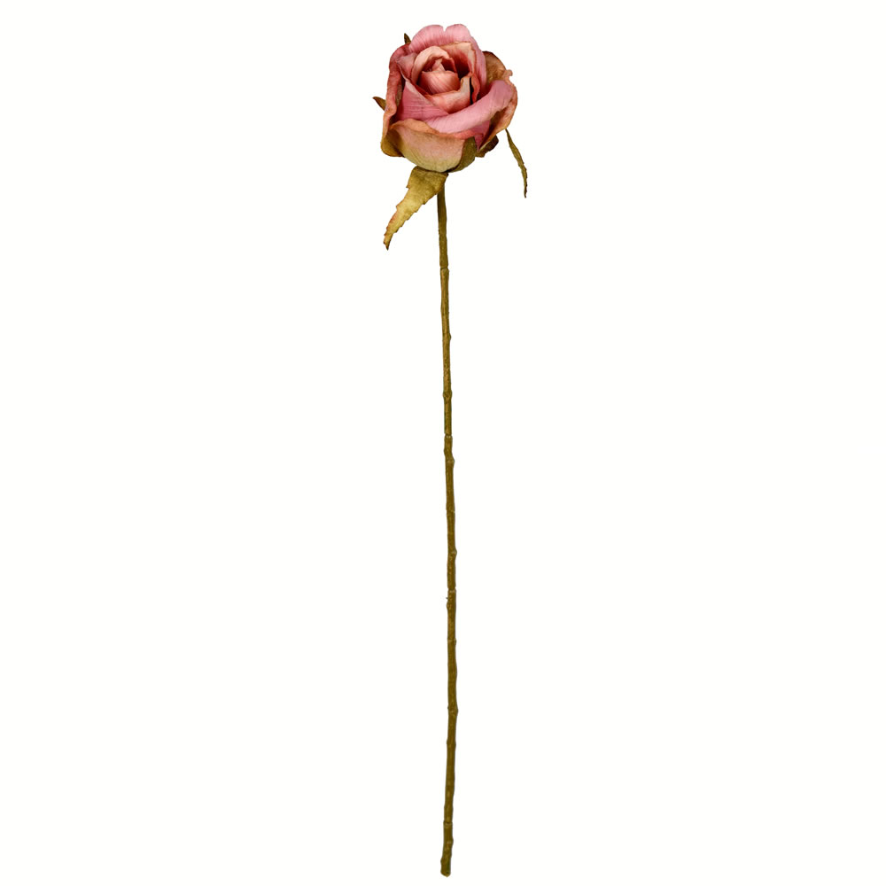 Vickerman 18" Artificial Rose Stem