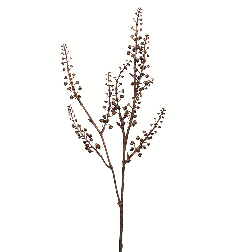 27" Brown Berry Spray 4/pk