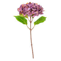 20" Purple Real Touch Hydrangea 2/Bag